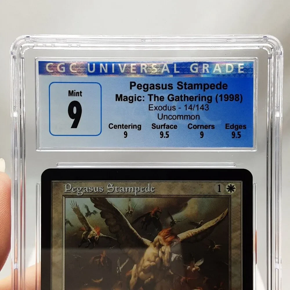 Pegasus Stampede - Exodus - MTG - Graded - CGC 9.0